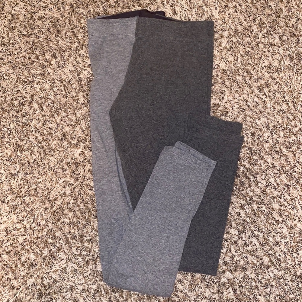 Two pairs of leggings
